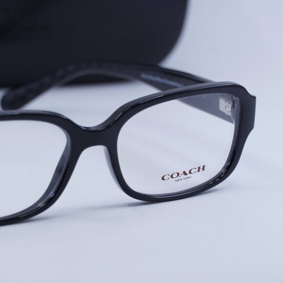 Final Price! Coach HC6105 5420 Black Eyeglasses 51mm - Picture 5 of 12